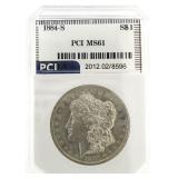 1884-S MS61 Morgan Silver Dollar *SUPER RARE