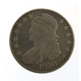 1826 Capped Bust Silver Half Dollar *Very Nice!