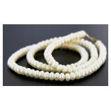 14kt Gold Genuine 5-5.4 mm 16" Pearl Necklace