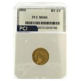 1925-D MS65 Indian $2.50 Gold Piece *Key