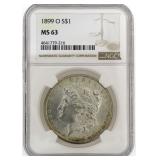 1899-O MS63 Morgan Silver Dollar