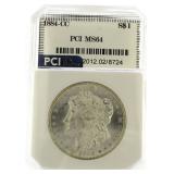 1884 MS64 Carson City Morgan Silver Dollar