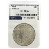 1921 MS64 Morgan Silver Dollar