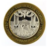 Bellagio Casino .999 Fine Silver Game Token