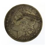 1901-O Morgan Silver Dollar