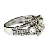 18kt Gold Brilliant 3.94 ct Diamond Solitaire Ring