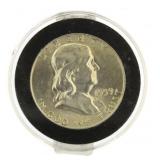 1959 BU Franklin Silver Half Dollar