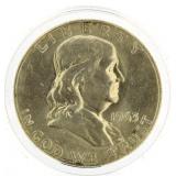 1963 BU Franklin Silver Half Dollar