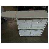 Ironing Board W/ Wicker Storage