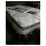King Serta Pillowtop Mattress & Box