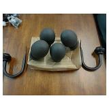 Curtain Rod Ends W/ Hangers