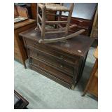 Antique Mahogany Dresser Needs Repair