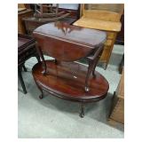Solid Cherry Coffee & Drop Leaf End Table