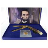 Case XX War Cent Gold Blade Large Trapper Knife