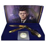 Case XX Kennedy Silver Half Gold Blade Trapper