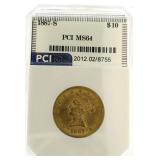 Extremely RARE 1887-S Liberty Head $10 Gold Piece