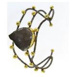 Genuine Druzy Cuff Bracelet