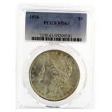 1896-P MS63 Morgan Silver Dollar
