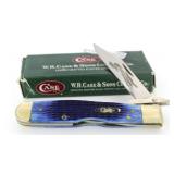 Case XX Blue Bone Large Cheetah Knife