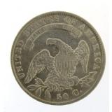 1835 Capped Bust Half Dollar