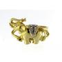 Diamond Accent Elephant Ring