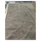 Brown Shag Non Skid Rug