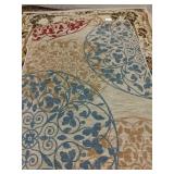 Multi Colored Dloral Rug 5