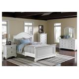 Elements Brook White 5 pc Queen Bedroom