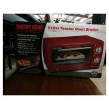 Better chef 9liter toaster oven/broiler
