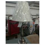 Hennessey Brushed Nickel Lamp