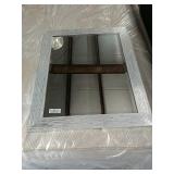 Illuminada Chrome & White Mirror