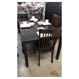 Cherry Table & 4 Chairs - Floor Sample