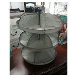 Galvanized Accent Bin