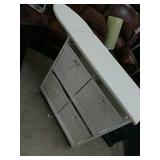 Wicker Basket Organizer/ Ironing Board