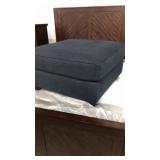 XL Blue Ottoman