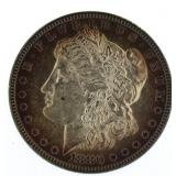 1880 Gem BU Toned Morgan Silver Dollar