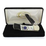 Case XX Masonic Mother Of Pearl Lockback