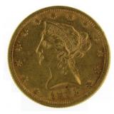 1881 Liberty Head $10 Gold Piece