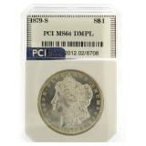 1879-S MS64 DMPL Morgan Silver Dollar