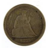 Rare 1875-S Silver Twenty Cent Piece