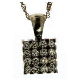 10kt Gold Vintage Pave