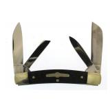 Tree Brand Boker Black Bone 4 Blade Congress Knife