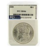 1889-P MS64 Morgan Silver Dollar