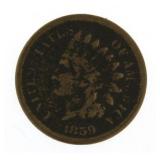 1859 Copper Nickel Indian Head Cent