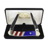 RARE Case XX Pearl Handle Patriotic Min Muskrat
