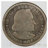 1893 Columbus Silver Commemorative Half