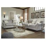 Ashley 813 92" Sofa & Love Seat (NICE)