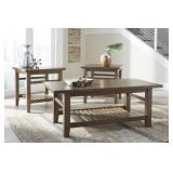 Ashley T125 Zantori 3 pc Coffee & 2 End Tables