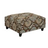 Fusion Artisan Turquoise  Accent Ottoman