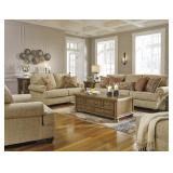 Ashley 118 Designer 92" Sofa & Love Seat